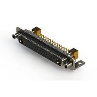 EDAC 630-27W2640-5TE Mixed Contact D-Sub Connectors Right-angle Power Combo D-Sub Connector
