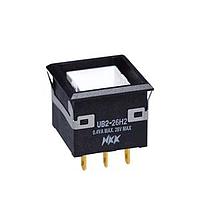 NKK Switches UB226KKG016B Pushbutton Switches LOW PROFILE PSHBTTN ILLMNTD/PC AND SLDR