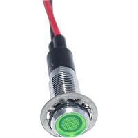 Mallory Sonalert FL1M-8FW-1-G24V Indicators LED GRN 8MM NUT 24VAC/DC