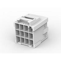 AMP Connectors - TE Connectivity 1-1971874-4 Receptacle Housing 3 x 4 PBT-A Cap Hsg Free Hanging