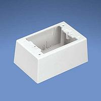 Panduit JBP1IIW Power Rated Sngl Gang PWR Rated 2-piece Intermed