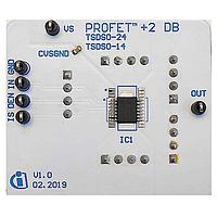 Infineon BTS700201ESPDAUGHBDTOBO1 Power Management IC Development Tools daughterboard compatible with the PROFET +2 12V motherboard