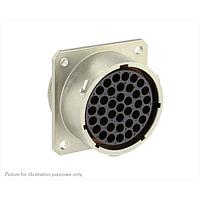 Eaton Souriau-Sunbank UT002238SXH Receptacles Female square flange receptacle IP67, 96 h salt spray, keying X