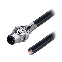 Same Sky (formerly CUI Devices) CDM1247-04D-MW-F9-200-67 Sensor Cables / Actuator Cables Solder Type,Front Fasten PG9,D-Code 4PIN ,Screw Copper alloy,PVC  2.0M