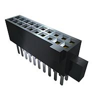 Samtec SFM-130-L2-STL-D-LC Socket High-Reliability Tiger Eye Socket Strips, .050" Pitch