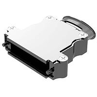 Amphenol Positronic D25000APNE0/AA Banded Backshell D-Sub Backshell Banded Elliptical Top Entry slot M internal hex,  Size 3