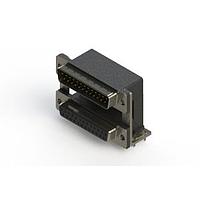 EDAC 663-025-664-03C Dual Port D-Sub Connectors Right-angle Dual Port D-Sub Connector