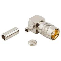 Amphenol RF 142290 Connectors SMB R/A PANEL SNAP LOCK 735A 75 OHM