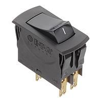 E-T-A Circuit Breakers 3120-N521-P7T1-W01A-18A Thermal Overcurrent The 3120-N thermal circuit breaker/switch combination unites overcurrent protection and the function of an ON/OFF switch within a single component. The trip element is a thermal bimetal. Type 3120-N is ideally suited for overload protection of motors