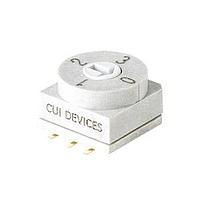 Same Sky (formerly CUI Devices) RDS1-4S-1065-SMT-TR-67 DIP Switches 4 Position Surface Mount 2.54 mm Pitch IP67 Flush Arrow Actuator DIP Switch