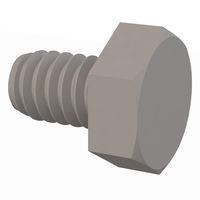 Essentra Components 0325020037XM225 Cap Screw Hex Bolt, 1/4-20 Thread, 3/8 Lg