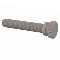 Essentra Components 0937516200T Knurled Screw Knurled Thumb Screw, 3/8-16 Thread, 2 Lg