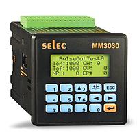 Selec MM3030 - 3 - P1 PLC, Built-in HMI, upto 10 DI+8DO+2AI ( 96 x 96 )