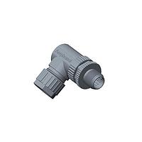 Amphenol LTW MSAP-05BMMA-SR7001 Sensor Cables / Actuator Cables M12 Circular Metric Connector, A Code, Plastic, 4A, 05 pins, Male Connector, Male Contact, Right Angle, Screw Thread, Solder, Field Installable, F4.5 - F6.5mm, IP67 Mated