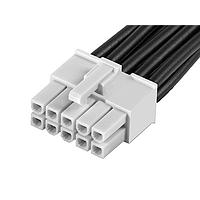 Molex 215325-1101 Discrete Wire MINIFIT JR DR R-R 10CKT 150MM Sn