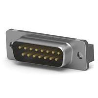 AMP Connectors - TE Connectivity 747872-8 Plug PLUG FRNT MTL SHL 15 threaded inserts