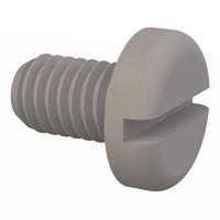 Essentra Components 011032P031 Pan Slotted Pan Slotted Screw, #10-32 Thread, 5/16 Lg