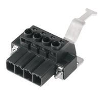 Weidmuller 1932510000 Pluggable Terminal Blocks SVZ 7.62HP/04/180RSH180I SN BK BX