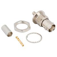 Amphenol RF 112652 Connectors BNC CRIMP JACK BLKHD RG142 50 OHM ISO