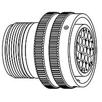 Eaton Souriau-Sunbank UTVD20-15SN Plugs 15P Reverse Bayonet Socket Plug Size 20