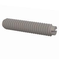 Essentra Components 010832S075 Set Screw Set Screw, Slotted Head, #8-32 Thread, 3/4 Lg