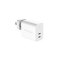 Delta Electronics, Inc. ADP-63AW WBA Interchangeable Plugs 63W Dual USB-C Port USA Interchangeable plug included 5V 3A, 9V 3A, 12V 3A, 15V 3A, 20V 3A