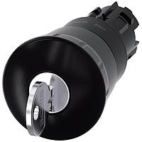 SIEMENS A6X30136221 Mushroom MUSHROOM PUSHBUTTON. 40MM. BLACK