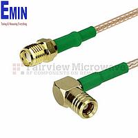 Fairview FMC1326315LF RA SMA Male to SMA Female Cable RG-316 Coax