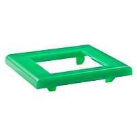 NKK Switches AT9201F Square .937" WIDE GREEN BEZEL FOR MLW SERIES