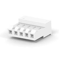 AMP Connectors - TE Connectivity 3-641151-5 Receptacle Assembly 05P MTA156 ASY 24AWG WHT LF