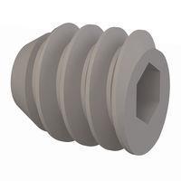 Essentra Components 010440T012 Set Screw Set Screw, Socket Head, #4-40 Thread, 1/8 Lg