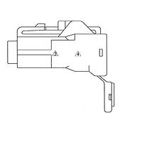 Yazaki 7123421030 Housings CONN 1P 375 Y BLK