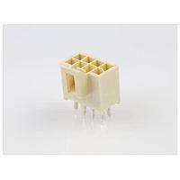 Molex 105310-4808 Headers & Wire Housings NANO-FIT HDR VT DLR KNK 8CKT G+lube WHT