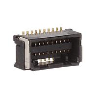 Molex 505433-2051 Shrouded 1.25WB DL ST 20CKT BK G076 W/ KAP
