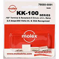 Molex 76650-0091 Connector Kits KK-100 Connector Kit Recep and term 6Ckt