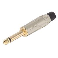 Amphenol Audio ACPM-KN-AU Phone Connectors 3.5MM MONO PHONE PLUG STRAIGHT NICKEL