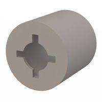 Essentra Components 13SPRT064 Snap Lock Round Spacer, Retaining, #6 Screw, .313 Spacer