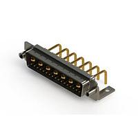 EDAC 629-24W7250-1NE Mixed Contact D-Sub Connectors Right-angle Power Combo D-Sub Connector