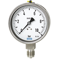WIKA 232.50 (0-100bar, Central Back Entry) Pressure Gauge