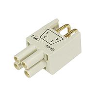 HARTING 09465004400 Heavy Duty Power Connectors RJI HAN PP 4POL 48V/12A SLDR