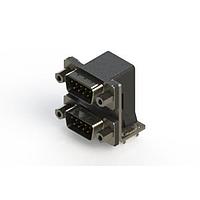 EDAC 661-009-664-036 Dual Port D-Sub Connectors Right-angle Dual Port D-Sub Connector