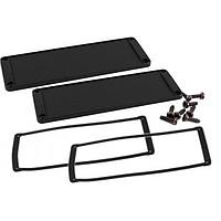 Hammond Manufacturing 1457TWP Extruded RPL END PANELS 2-PK NO MOUNTING FLANGE