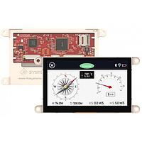 4D Systems gen4-uLCD-43DCT-SB-AR Transmissive 4.3" gen4 LCD pack for Arduino with gen4-uLCD-43DCT-SB, Arduino Adaptor Shield + Cable
