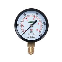INSIZE 5204-C3D1L4W2R7 Bourdon Tube Pressure Gauges (Dry) (0~2bar/0~30psi; 1/8NPT; Ø40mm)