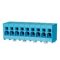 Same Sky (formerly CUI Devices) TBL008-1000-09BE Fixed Terminal Blocks Terminal block, screwless, 10.0, Horizontal, 9, Blue