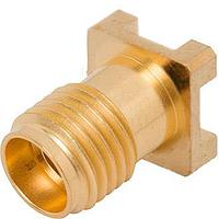 Amphenol SV Microwave 1521-00008 PCB Connectors 2.92mm Female PCB Low Profile Surface Mount Connector