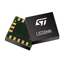 STMicroelectronics LIS3DHHTR Accelerometers 3-axis accelerometer, ultra high resolution, low-noise, SPI 4-wire digital outpu