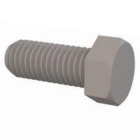 Essentra Components 0350013125 Cap Screw Unslotted Hex Bolt, 1/2-13 Thread, 1 1/4 Lg