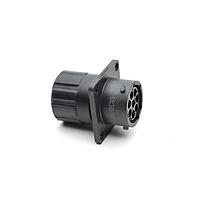 Amphenol SINE Systems RTS012N8SHEC03 Connectors RCP SQ FL 8POS SZ 12 SCKT SEAL