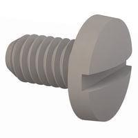 Essentra Components 010640B025 Machine Screw Binder Slotted Screw, #6-40 Thread, 1/4 in Lg